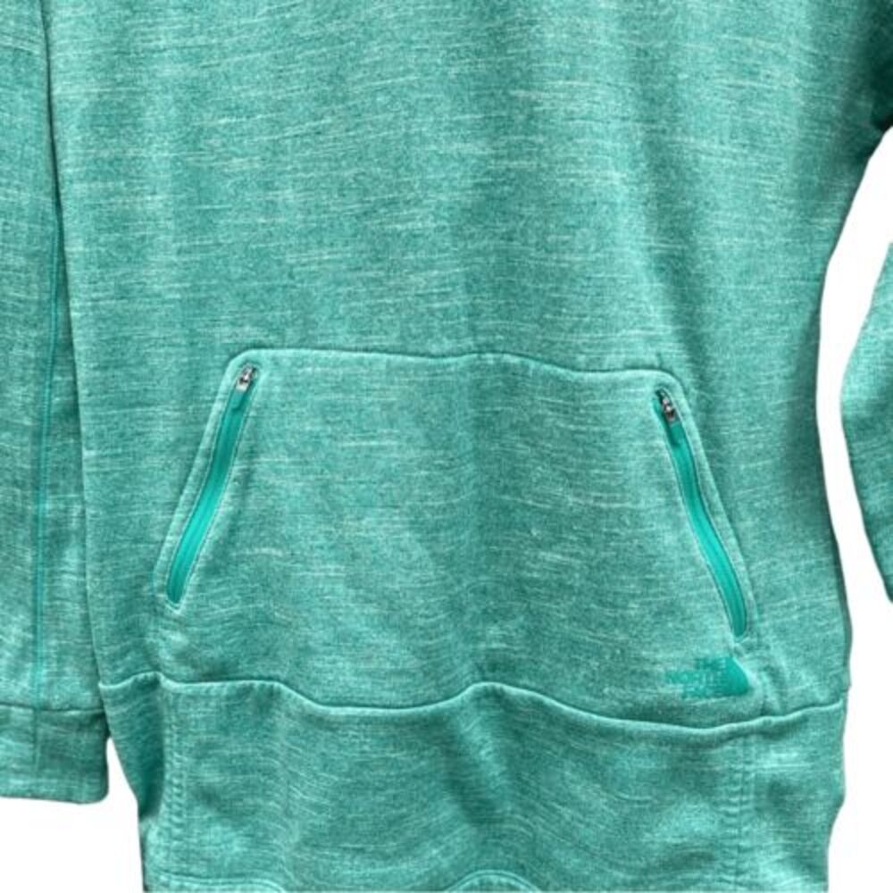 The North Face Mountain Athletics Teal Adjustable Fit Pullover Hoodie — SZ M - Picture 6 of 13